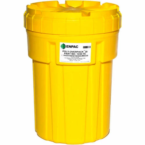 Best reviews of 💯 ENPAC® 1230-YE 30 Gallon Poly-Overpack ✔️ 1 Best reviews of 💯 ENPAC® 1230-YE 30 Gallon Poly-Overpack ✔️