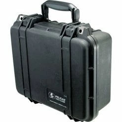 Discount ✨ Pelican 1400 Watertight Small Case With Foam 13-3/8" x 11-5/8" x 6", Black ⭐