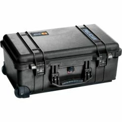 Buy ⭐ Pelican 1510 Watertight Carry-On Wheeled Case With Foam 19-3/4" x 11" x 7-5/8", Black ⭐