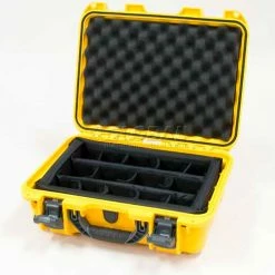 Buy 😀 Nanuk 920 Case w/Padded Divider, 16-11/16"L x 13-3/8"W x 6-13/16"H, Yellow 🎉