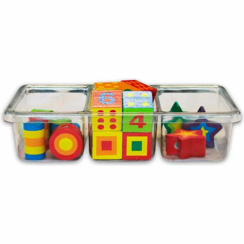 Coupon π Shirley K's 3 Compartment Tray Yellow PT152 - 10-1/2"L x 5-1/2"W x 2-1/2"H - Pkg Qty 5 π 2 Coupon π Shirley K's 3 Compartment Tray Yellow PT152 - 10-1/2"L x 5-1/2"W x 2-1/2"H - Pkg Qty 5 π - Image 2