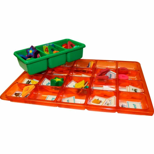 Cheap 🔥 Shirley K's 20 Compartment Tray Tan PT125 - 17-1/2"L x 12-1/4"W x 1-1/2"H - Pkg Qty 5 🎁 3 Cheap 🔥 Shirley K's 20 Compartment Tray Tan PT125 - 17-1/2"L x 12-1/4"W x 1-1/2"H - Pkg Qty 5 🎁 - Image 3