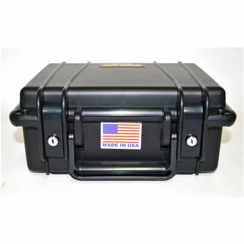 Hot Sale 🎉 Quick Fire Cases Quick Fire Pistol Case With Glock Inserts & Lock QF300BKLG3 Watertight, 10-11/16x9-3/4x4-13/16 Black ⌛ 2 Hot Sale 🎉 Quick Fire Cases Quick Fire Pistol Case With Glock Inserts & Lock QF300BKLG3 Watertight, 10-11/16x9-3/4x4-13/16 Black ⌛ - Image 2