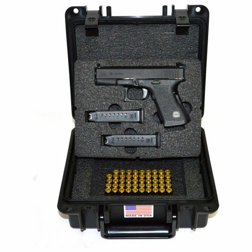 Coupon ๐ Quick Fire Cases Quick Fire Pistol Case With Glock Inserts & Lock QF300BKLG4 Watertight, 10-11/16x9-3/4x4-13/16 Black ๐ 1 Coupon ๐ Quick Fire Cases Quick Fire Pistol Case With Glock Inserts & Lock QF300BKLG4 Watertight, 10-11/16x9-3/4x4-13/16 Black ๐