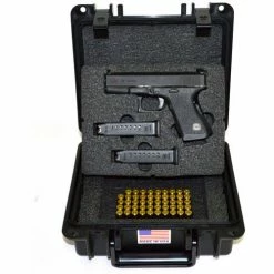 Cheapest 🔔 Quick Fire Cases Quick Fire Pistol Case w/Springfield XD Inserts QF300BKXD Watertight, 10-11/16x9-3/4x4-13/16 Black 🔔