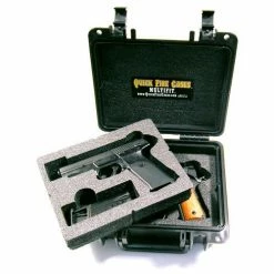 Brand new ๐ Quick Fire Cases Quick Fire Multifit™ Dual Pistol Case QF340BK Watertight, 10-11/16"x9-3/4"x4-13/16" Black ๐