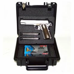 Deals ⭐ Quick Fire Cases Quick Fire Multifit™ Pistol Case QF345BKL Watertight, 10-11/16"x9-3/4"x4-13/16" Black 👏