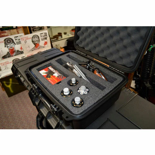 Deals ๐งจ Quick Fire Cases Quick Fire Multifit™ Dual Revolver Case QF500BKL Watertight, 15-5/16"x12-1/8"x6-11/16" Black ๐ 1 Deals ๐งจ Quick Fire Cases Quick Fire Multifit™ Dual Revolver Case QF500BKL Watertight, 15-5/16"x12-1/8"x6-11/16" Black ๐