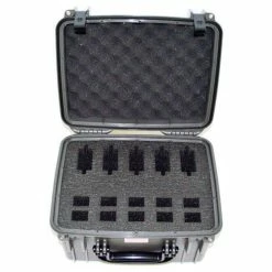Best Sale โค๏ธ Quick Fire Cases Quick Fire Multifit™ Pistol Case QF540SGR Watertight, 5 Gun Cap, 15"x12-1/8"x12-1/8" Gray ๐
