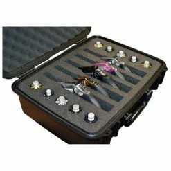 Best Pirce ๐ฅฐ Quick Fire Cases Quick Fire Pistol Case QF560BKL Watertight, 5 Revolver Capacity, 20-1/8"x15-1/2"x7-5/8" Black โญ