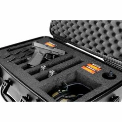 Deals ⌛ Quick Fire Cases Quick Fire Pistol Case QF920RBKL Watertight, 4 Pistol Capacity, 20-1/8"x16-1/8"x10-1/8" Black 🔥