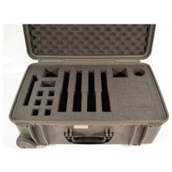 Hot Sale 🔥 Quick Fire Cases Quick Fire Pistol Case QF920GRL Watertight, 4 Pistol Capacity, 20-1/8"x16-1/8"x10-1/8" Gray 🎉
