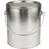 Discount 💯 Qorpak MET-03099 1 Gallon Unlined Round Paint Can with Triple Tite Lid, Ears & Bail, Case of 6 ⌛