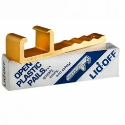 Outlet 🥰 Qorpak MET-08918 Heavy Duty Anodized Gold Lid-Off Plastic Pail Opener 🛒