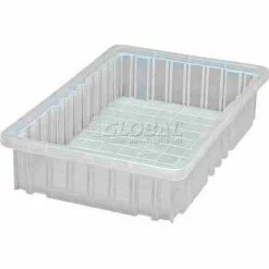 Best Sale 👍 Global Industrial™ Clear-View Dividable Grid Container DG92035CL - 16-1/2 x 10-7/8 x 3-1/2 - Pkg Qty 12 🎁