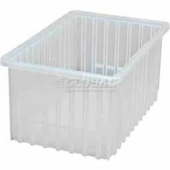 Discount 🧨 Global Industrial™ Clear-View Dividable Grid Container DG92080CL - 16-1/2 x 10-7/8 x 8 - Pkg Qty 8 ⭐