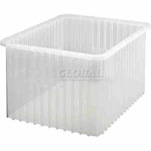 Deals ✔️ Global Industrial Clear-View Dividable Grid Container DG93120CL - 22-1/2 x 17-1/2 x 12 - Pkg Qty 3 🛒 1 Deals ✔️ Global Industrial Clear-View Dividable Grid Container DG93120CL - 22-1/2 x 17-1/2 x 12 - Pkg Qty 3 🛒