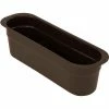 Wholesale 👏 Quantum Storage Systems Quantum Nesting Cutlery Box, 14-3/16"L x 4-7/16"W x 4-1/8"H Cutlery Box, Polypropylene, Brown - Pkg Qty 12 ⭐