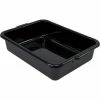 Best reviews of 🧨 Quantum Storage Systems Quantum Bussing Tub, 21"L x 15"W x 5"H Flat Bottom Bus Box, Polypropylene, Black - Pkg Qty 12 ⌛