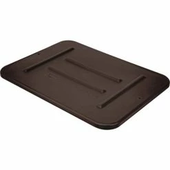 Buy ⭐ Quantum Storage Systems Quantum Bus Box Lid, 22"L x 16-1/2"W x 3/4"H, for use with FSB-20155R, Polypropylene, Brown - Pkg Qty 12 😉