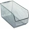 Buy 😀 Quantum Storage Systems Quantum Chrome Wire Mesh Bin QMB530C - 5-1/2"W x 10-3/4"D x 5"H - Pkg Qty 10 👍
