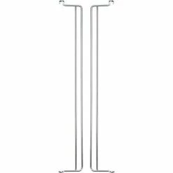 Flash Sale 🎁 Quantum Storage Systems Quantum Storage One Hanger Pair for QMB565C, Chrome, Wire Mesh ⭐