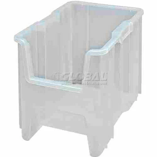 New ๐ Quantum Storage Systems Quantum Heavy-Duty Giant Stacking Bin, 10-7/8"W x 17-1/2"D x 12-1/2"H, Clear - Pkg Qty 4 โ๏ธ 1 New ๐ Quantum Storage Systems Quantum Heavy-Duty Giant Stacking Bin, 10-7/8"W x 17-1/2"D x 12-1/2"H, Clear - Pkg Qty 4 โ๏ธ