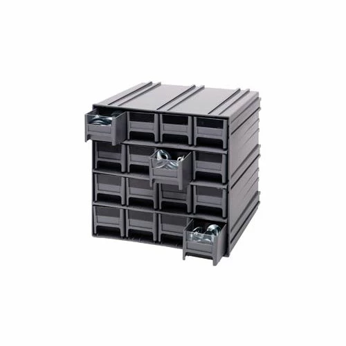 Cheapest ⌛ Quantum Storage Systems Quantum Interlocking Storage Cabinet QIC-161 - 11-3/4"Wx11-3/8"Dx11"H - 16 Gray Drawers ✨ 1 Cheapest ⌛ Quantum Storage Systems Quantum Interlocking Storage Cabinet QIC-161 - 11-3/4"Wx11-3/8"Dx11"H - 16 Gray Drawers ✨
