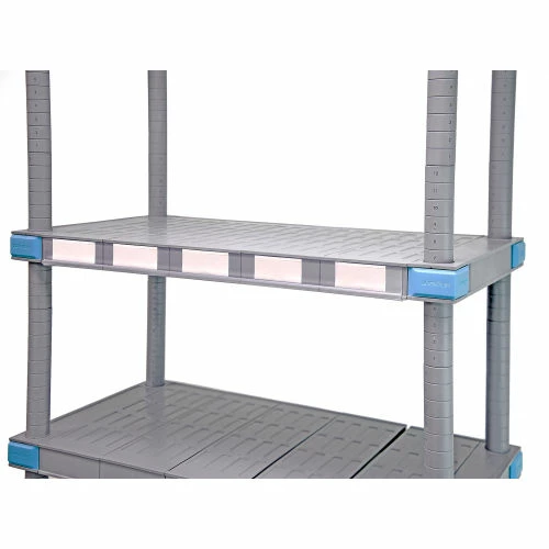 Best Sale 𧨠Label Holder, 17-1/2"L, Clear, For Use With 24"D Millenia Shelves π 1 Best Sale 𧨠Label Holder, 17-1/2"L, Clear, For Use With 24"D Millenia Shelves π