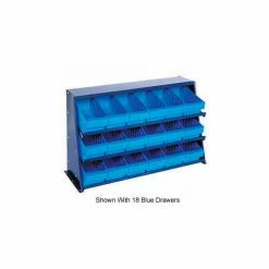Best deal ❤️ Quantum Storage Systems Quantum QPRHA-567 Bench rack 12"x36"x21" with 19 Red Euro Drawers 👍