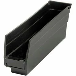 Flash Sale 🛒 Quantum Storage Systems Quantum Conductive Shelf Bin QSB100CO - 2-3/4"W x 11-5/8"D x 4"H - Pkg Qty 36 ✔️