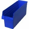 Coupon ❤️ Plastic Nesting Storage Shelf Bin QSB804 6-5/8"W x 17-7/8"D x 8"H Blue - Pkg Qty 20 🛒