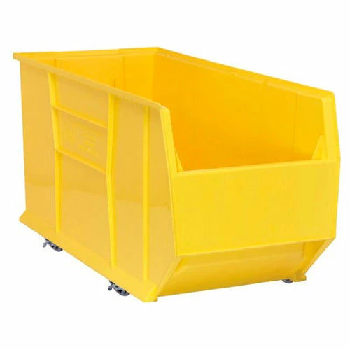 Promo 🤩 Quantum Storage Systems Quantum Mobile Hulk Plastic Stacking Bin, 16-1/2"W x 35-7/8"D x 17-1/2"H, Yellow 🥰 1 Promo 🤩 Quantum Storage Systems Quantum Mobile Hulk Plastic Stacking Bin, 16-1/2"W x 35-7/8"D x 17-1/2"H, Yellow 🥰
