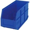 Brand new 👏 Quantum Storage Systems Quantum Plastic Stacking and Hanging Shelf Bin SSB441 6"W x 14"D x 7"H, Blue - Pkg Qty 12 🥰
