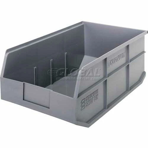 Cheap ๐ฅ Quantum Storage Systems Quantum Plastic Stacking and Hanging Shelf Bin SSB465 11"W x 18"D x 7"H, Gray - Pkg Qty 6 ๐คฉ 1 Cheap ๐ฅ Quantum Storage Systems Quantum Plastic Stacking and Hanging Shelf Bin SSB465 11"W x 18"D x 7"H, Gray - Pkg Qty 6 ๐คฉ