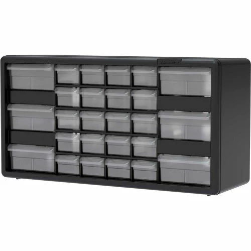 Promo 😍 Akro-Mils Plastic Drawer Parts Cabinet 10126 - 20"W x 6-3/8"D x 10-1/4"H, Black, 26 Drawers 🔔 9 Promo 😍 Akro-Mils Plastic Drawer Parts Cabinet 10126 - 20"W x 6-3/8"D x 10-1/4"H, Black, 26 Drawers 🔔 - Image 9
