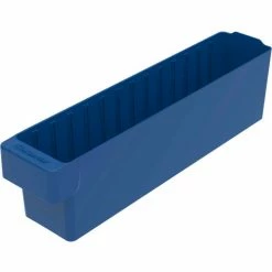 Buy 🧨 Akro-Mils Dividable Akrodrawer 31148 - 3-3/4"W x 17-5/8"D x 4-5/8"H, Blue - Pkg Qty 6 😉
