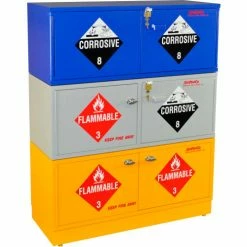 Promo ⭐ SciMatCo Floor Stand for Stak-a-Cab™ Cabinet, Gray ✔️ -Containers shop SC2061C