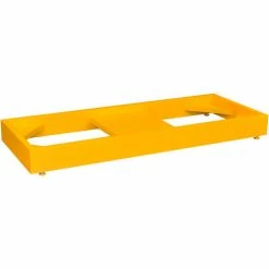 Cheapest 👍 SciMatCo Floor Stand for Stak-a-Cab™ Cabinet, Yellow 🛒 -Containers shop SC4 SC1861