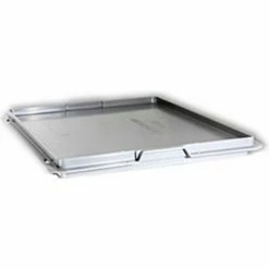 Budget 🥰 SSI Schaefer Schaefer Lid for Euro-Fix Container EFD64.GY1 - 23-3/4"L x 15-3/4"W, Gray - Pkg Qty 25 ⭐