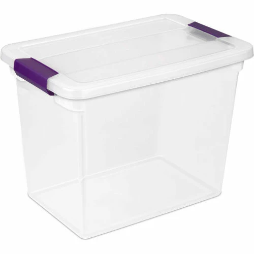 Top 10 🎉 Sterilite Clearview Storage Box With Latched Lid 17631706 - 27 Qt. 17"L x 11-1/8"W x 12-3/4"H - Pkg Qty 6 💯 1 Top 10 🎉 Sterilite Clearview Storage Box With Latched Lid 17631706 - 27 Qt. 17"L x 11-1/8"W x 12-3/4"H - Pkg Qty 6 💯