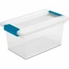 Top 10 🥰 Sterilite Medium Clip Clear Storage Box With Latched Lid 19628604 - 11"L x 6-5/8"W x 5-3/8"H - Pkg Qty 4 💯