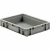 Best deal 🔥 SSI Schaefer Euro-Fix Solid Container EF4070 - 16" x 12" x 3", Gray ⭐