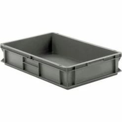 Flash Sale ✨ SSI Schaefer Euro-Fix Solid Container EF6120 - 24" x 16" x 5", Gray 💯