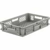 Deals 🔔 SSI Schaefer Euro-Fix Mesh Container EF6123 - 24" x 16" x 5", Gray 🔥