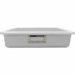 Flash Sale 🔔 Shirley K's Storage Tote Tan T135 - 13"L x 10-1/2"W x 2"H - Pkg Qty 4 🤩 -Containers shop SK3 T135 TAN