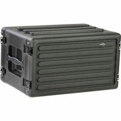 Promo 🥰 SKB Corporation SKB Cases Shallow 6U Roto Rack 1SKB-R6S Black, Water Resistant ❤️ -Containers shop SK5 1SKB R6S