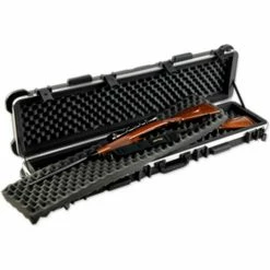 Deals 🔔 SKB Corporation SKB Double Rifle Transport Case, Black, Padlock Slots, 56"L x 16"W 🔔 -Containers shop SK5 2SKB 5009