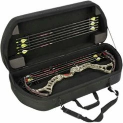 Best Sale 🔔 SKB Corporation SKB Hybrid Bow Case 2SKB-SC4117 Canvas, 45"L x 21"W 💯 -Containers shop SK5 2SKB SC4117