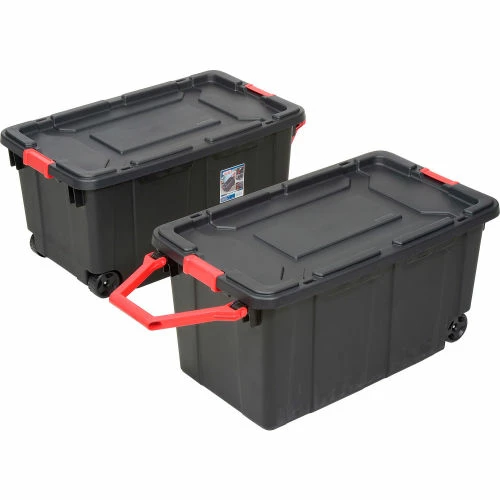 Best reviews of โค๏ธ Sterilite Wheeled Industrial Tote - Black/Racer Red 40 Gallon 36-3/4"L x 21-3/8"W x 18"H - Pkg Qty 2 ๐ 19 Best reviews of โค๏ธ Sterilite Wheeled Industrial Tote - Black/Racer Red 40 Gallon 36-3/4"L x 21-3/8"W x 18"H - Pkg Qty 2 ๐ - Image 19